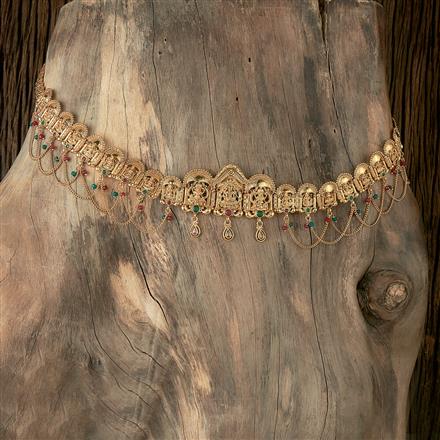 Antique South Indian Belt With Gold Plating