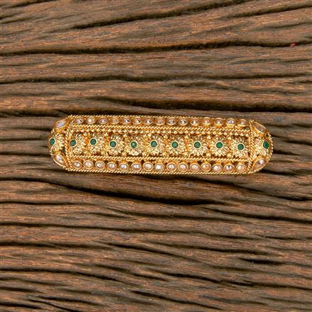 Antique Classic Hair Clip With Gold Plating