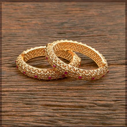 Antique Openable Bangles With Gold Plating
