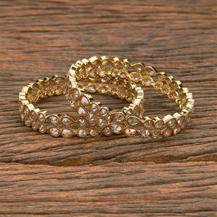 Antique Classic Bangles With Mehndi Plating