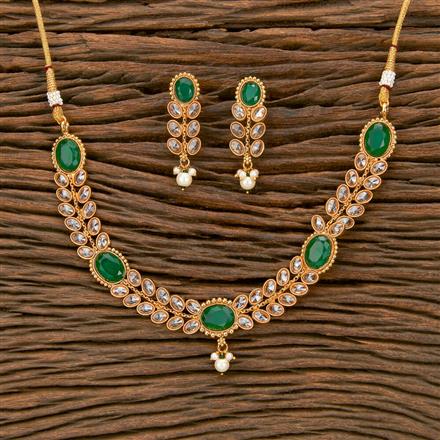 Antique Classic Necklace With Gold Plating