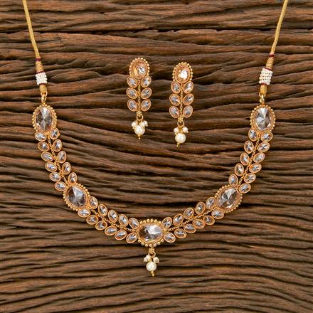 Antique Classic Necklace With Gold Plating