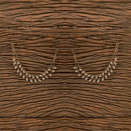 Antique Classic Ear Chain With Mehndi Plating