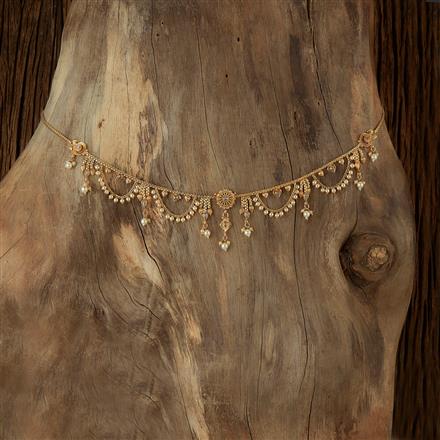 Antique Pearl Belt With Gold Plating