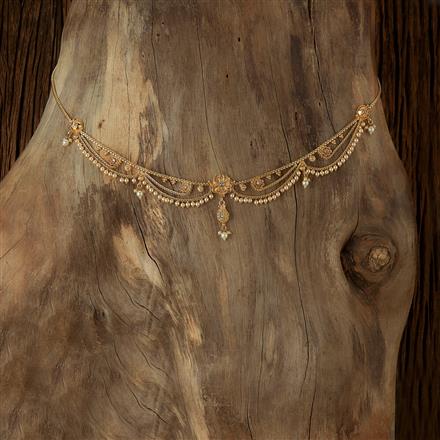 Antique Moti Belt With Gold Plating