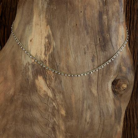 Antique Delicate Belt With Mehndi Plating