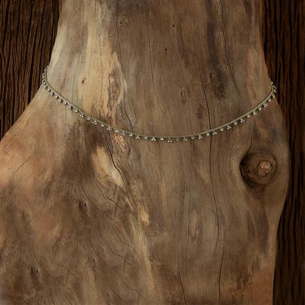 Antique Delicate Belt With Mehndi Plating