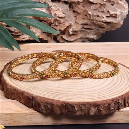 Antique Classic Bangles With Gold Plating