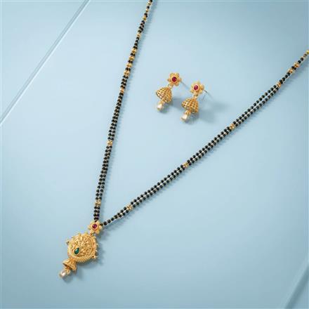 Antique Classic Mangalsutra With Gold Plating