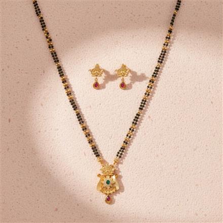 Antique Classic Mangalsutra With Gold Plating