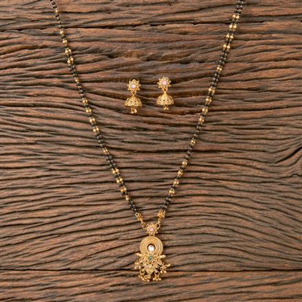 Antique Classic Mangalsutra With Gold Plating