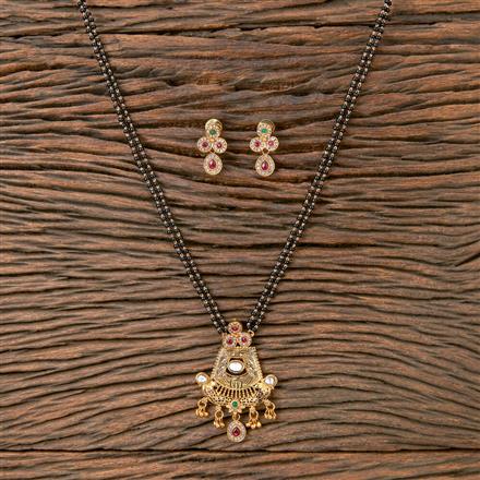 Antique Classic Mangalsutra With Gold Plating