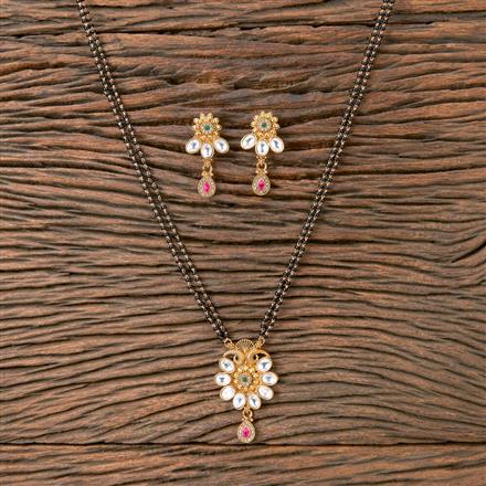 Antique Classic Mangalsutra With Gold Plating