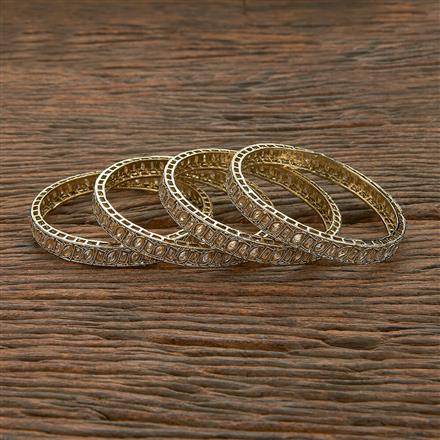 Antique Classic Bangles With Mehndi Plating