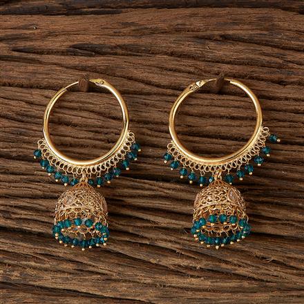 Antique Jhumki With Gold Plating