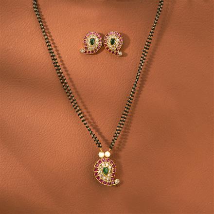 Antique Classic Mangalsutra With Gold Plating