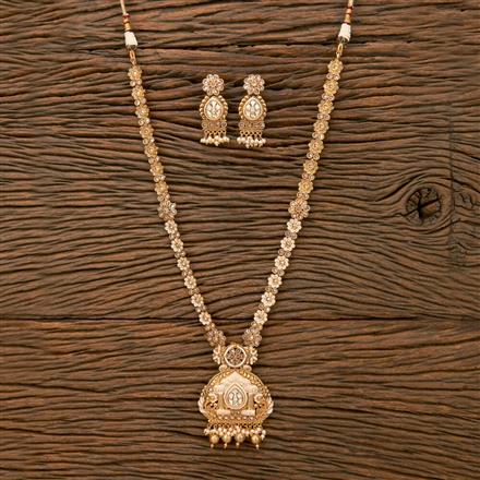 Antique Meenakari Necklace With Gold Plating