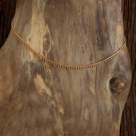 Antique Plain Gold Belt With Gold Plating