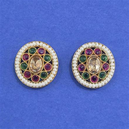 Antique Tops With Matte Gold Plating