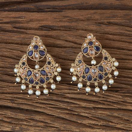 Antique Chand Earring With Gold Plating