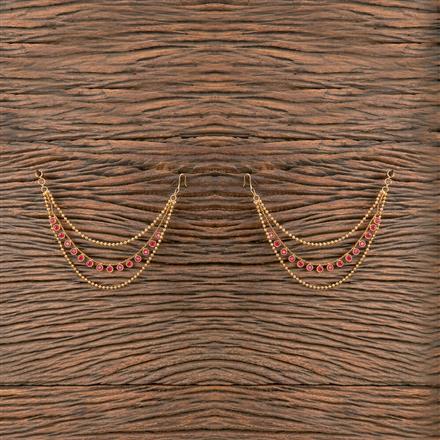 Antique Classic Ear Chain With Gold Plating