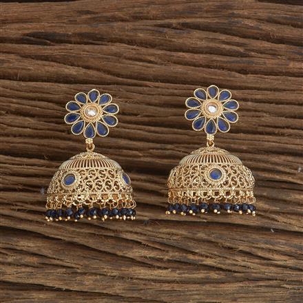 Antique Jhumki With Gold Plating