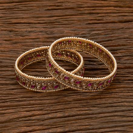 Antique Classic Bangles With Mehndi Plating