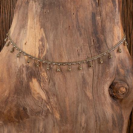 Antique Classic Belt With Mehndi Plating