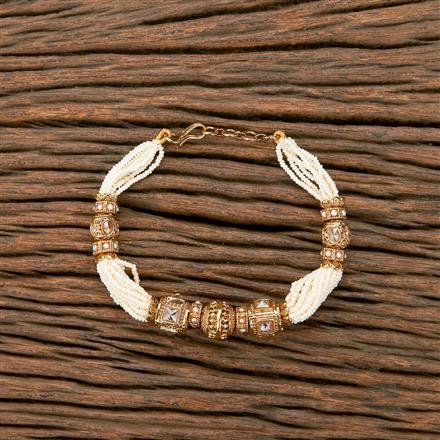 Antique Adjustable Bracelet With Gold Plating