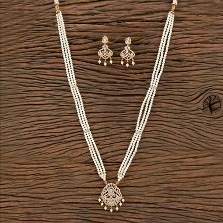 Antique Peacock Pendant Set With Gold Plating