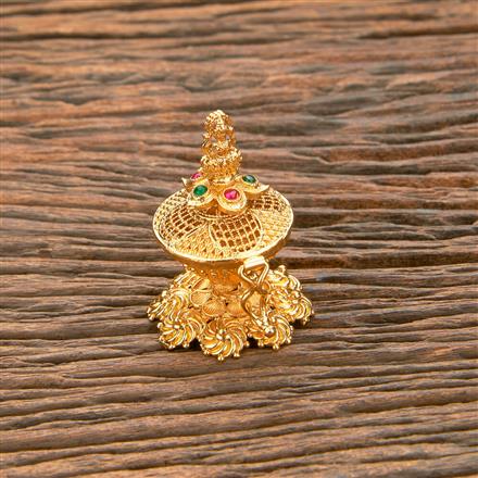 Antique Classic Sindoor Box With Gold Plating