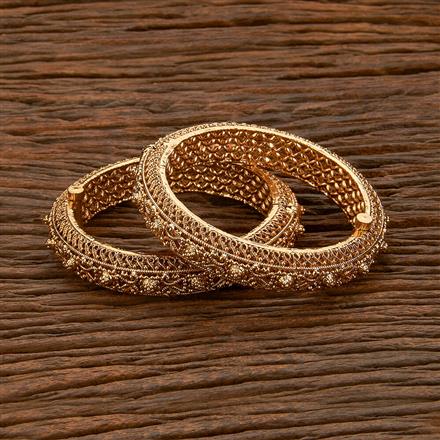 Antique Openable Bangles With Gold Plating
