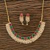 Antique Moti Necklace With Gold Plating