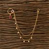 Antique Moti Nose Ring With Gold Plating