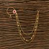 Antique Pressing Nose Ring With Gold Plating
