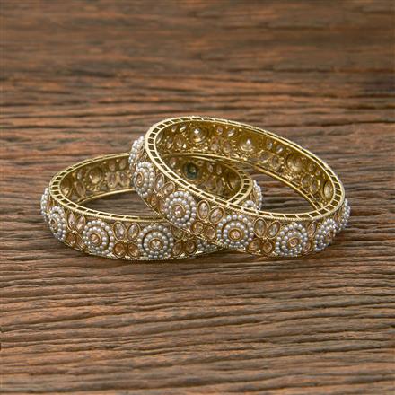 Antique Classic Bangles With Mehndi Plating