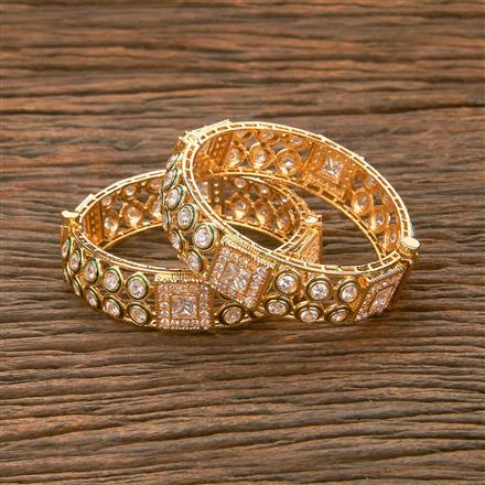 Antique Meenakari Bangles With Gold Plating