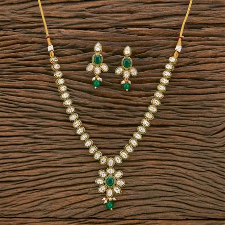 Antique Meenakari Necklace With Gold Plating