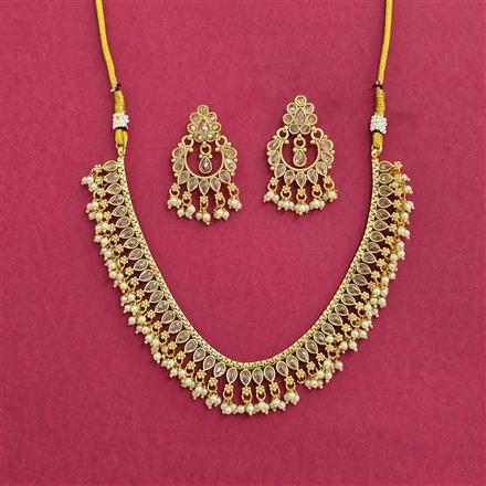 Antique Delicate Necklace With Gold Plating