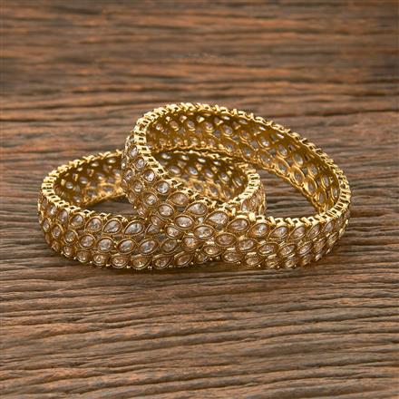Antique Classic Bangles With Mehndi Plating