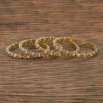Antique Classic Bangles With Mehndi Plating