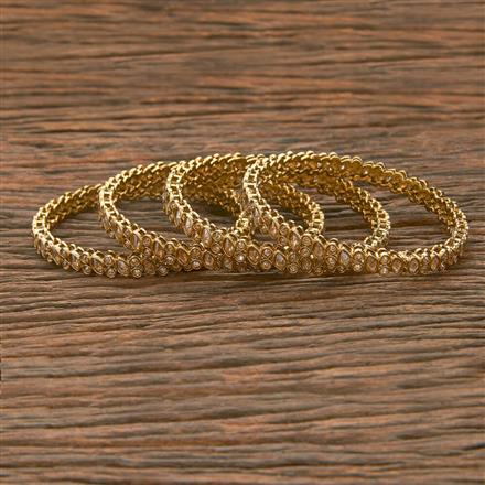 Antique Classic Bangles With Mehndi Plating