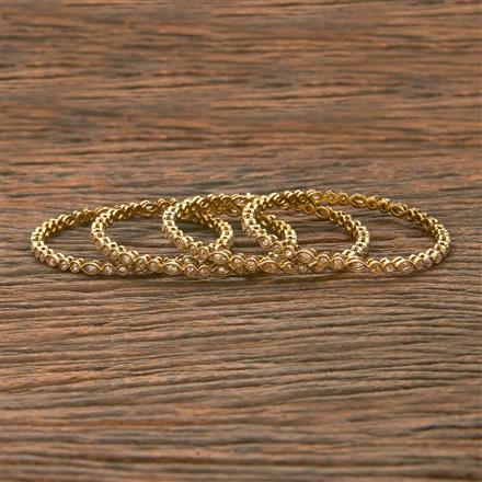 Antique Classic Bangles With Mehndi Plating