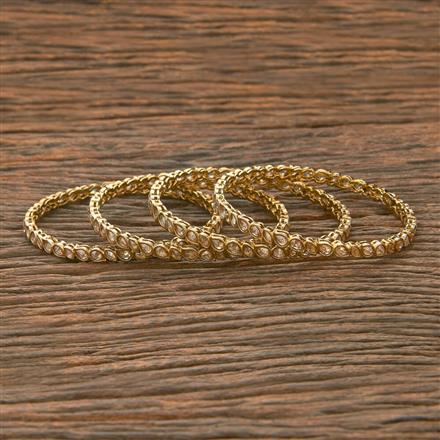 Antique Classic Bangles With Mehndi Plating