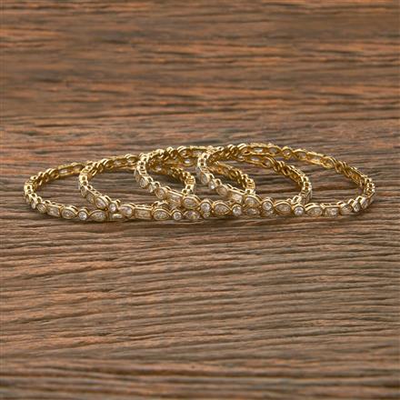 Antique Classic Bangles With Mehndi Plating