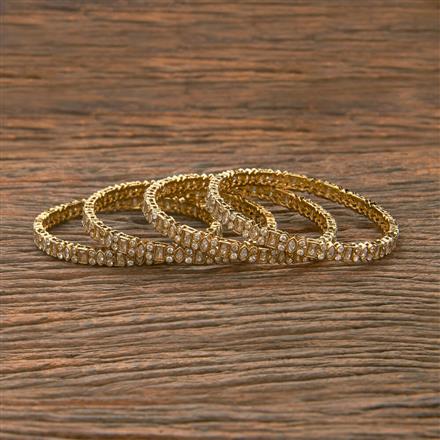Antique Classic Bangles With Mehndi Plating