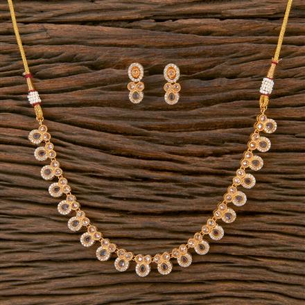 Antique Classic Necklace With Gold Plating