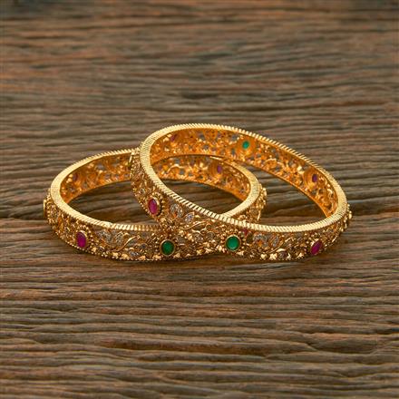 Antique Classic Bangles With Gold Plating