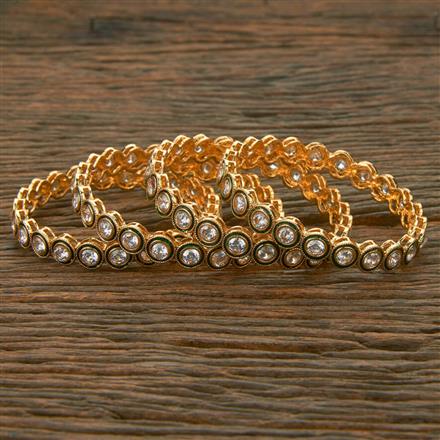 Antique Meenakari Bangles With Gold Plating
