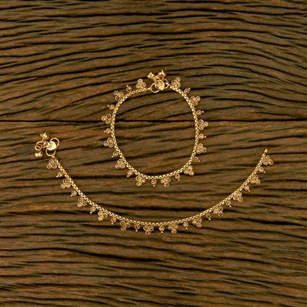 Antique Classic Payal With Gold Plating